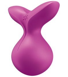 Satisfyer - Viva la Vulva 3, Violet, rund och stark