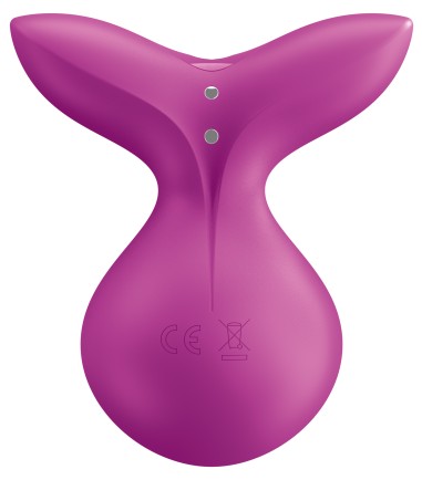 Satisfyer - Viva la Vulva 3, Violet, magnetisk laddning