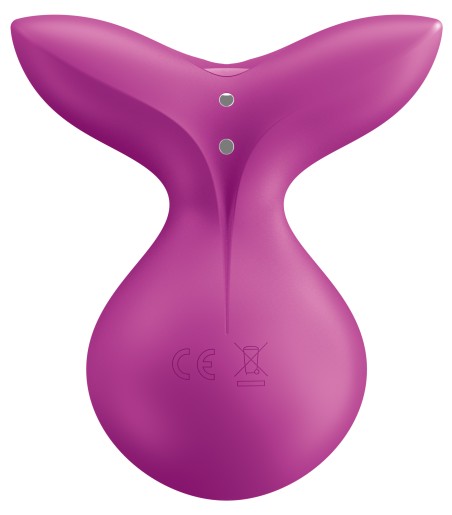 Satisfyer - Viva la Vulva 3, Violet, magnetisk laddning