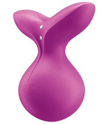 Satisfyer - Viva la Vulva 3, Violet, snygg, rund form