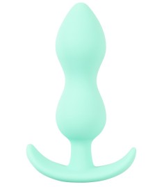Cuties - Mini Butt Plug, Green, snygg av fin silikon