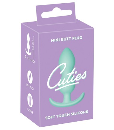 Cuties - Mini Butt Plug, Green