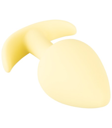 Cuties - Mini Butt Plug, Yellow, rolig analplugg