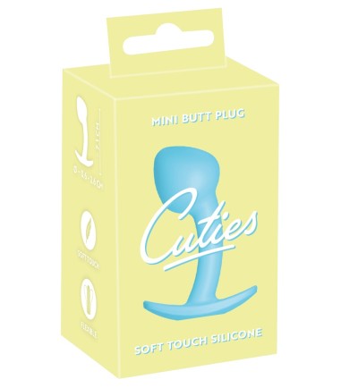 Cuties - Mini Butt Plug, Blue