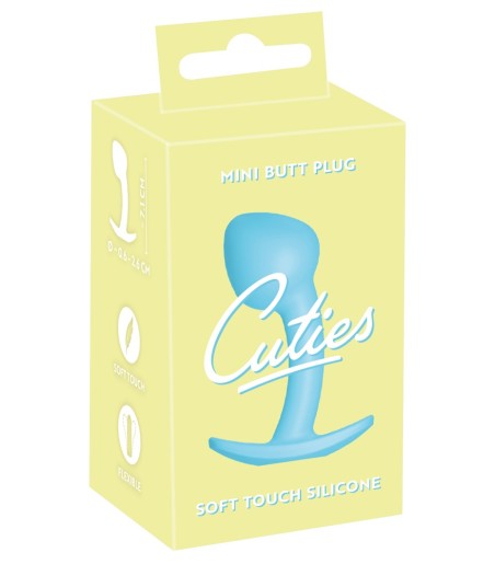 Cuties - Mini Butt Plug, Blue