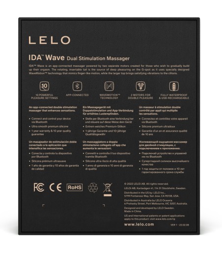 Lelo - Ida Wave, Coral Red