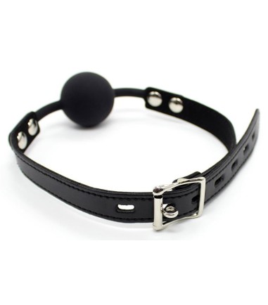 Fetish Addict - Silicone Ball Gag with Padlock, kvalitetsmaterial