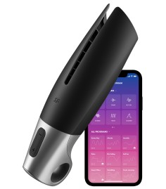 Satisfyer - Power Masturbator ned flexibelt silikonhölje