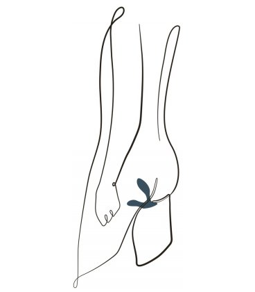 We-Vibe - Vector+, Blue - härlig prostatavibrator