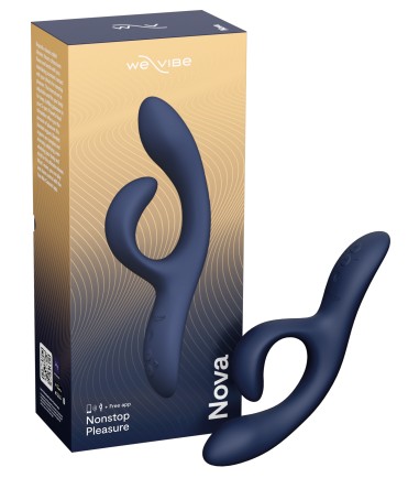 We-Vibe - Nova 2 Rabbit Vibrator, Midnight Blue