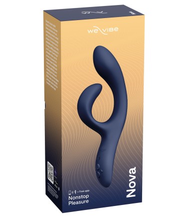 We-Vibe - Nova 2 Rabbit Vibrator, Midnight Blue