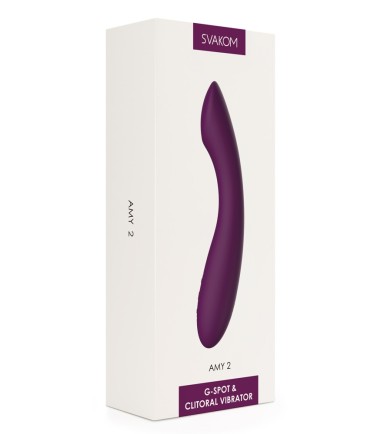 Svakom - Amy 2 G-Spot Vibrator, Violet