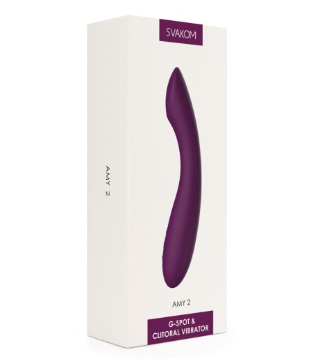 Svakom - Amy 2 G-Spot Vibrator, Violet