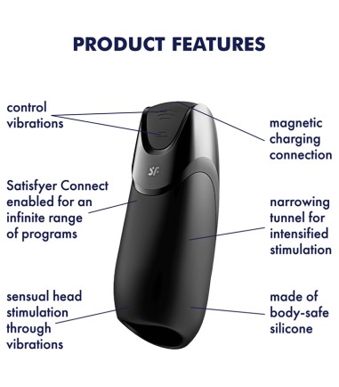 Satisfyer - Men Vibration +, andra generationer