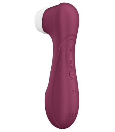 Satisfyer - Pro 2 Generation 3, Double Air Pulse Vibrator, Red, snygg design