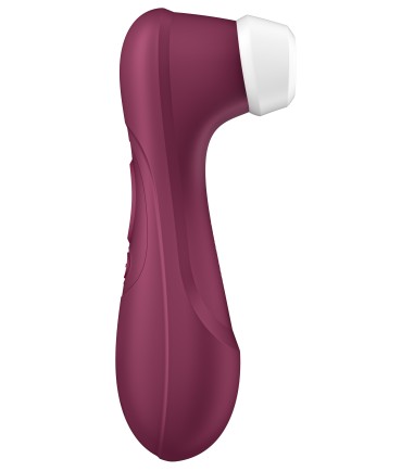 Satisfyer - Pro 2 Generation 3 with App, Double Air Pulse Vibrator, Red, helt täckt av silikon