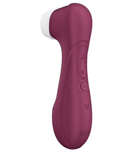 Satisfyer - Pro 2 Generation 3 with App, Double Air Pulse Vibrator, Red, snygg design