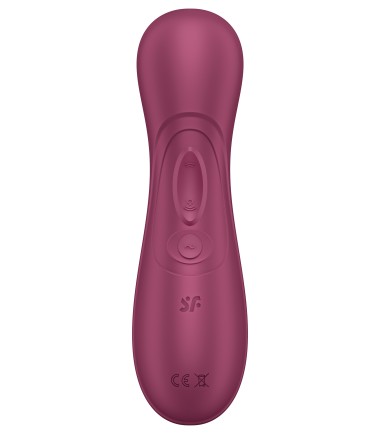 Satisfyer - Pro 2 Generation 3 with App, Double Air Pulse Vibrator, Red, enkla kontroller som man känner igen