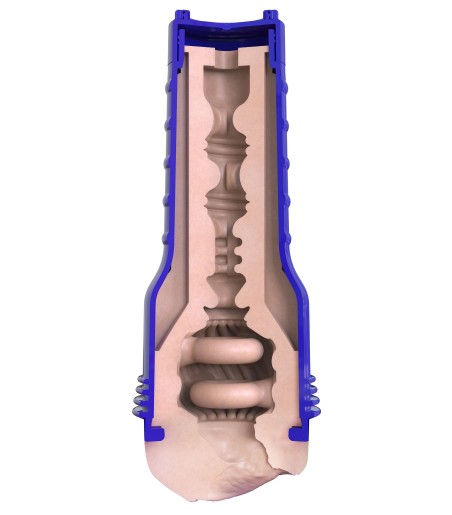 Fleshlight - Boost, Bang, stimulerande insida med två extra ringar i början