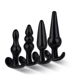 AfterDark - Luvest Butt Plugs Box, 4 olika pluggar i olika former