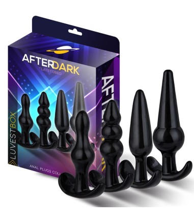 AfterDark - Luvest Butt Plugs Box, härligt mjukt och flexibel material