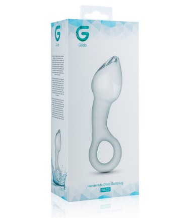 Gildo - Handmade Glass Butt Plug, no. 13