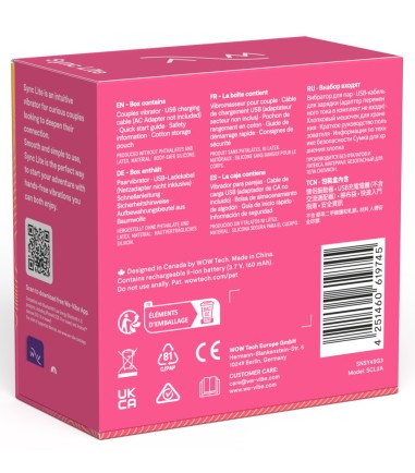 We-Vibe - Sync Lite, Pink