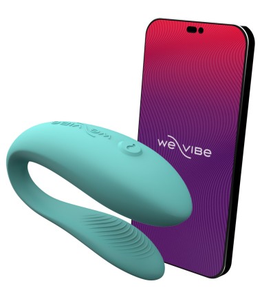 We-Vibe - Sync Lite, Blue, snygg, smal och med app