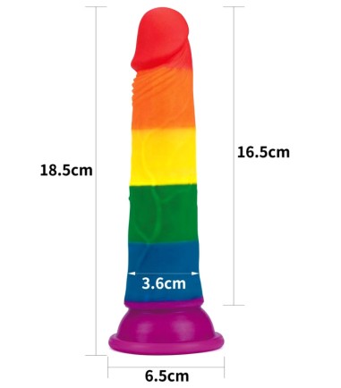 Prider - 7,0", bra, men inte för stor storlek