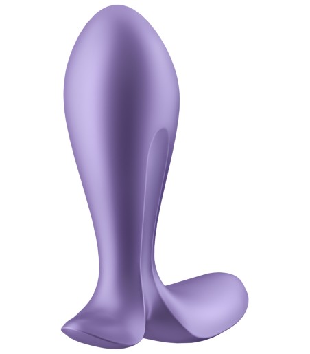 Satisfyer - Intensity Plug, Purple, enkel kontroll med en enda knapp