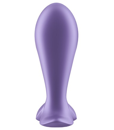 Satisfyer - Intensity Plug, Purple, lagom stor analplugg med app