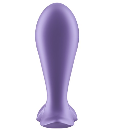 Satisfyer - Intensity Plug, Purple, lagom stor analplugg med app