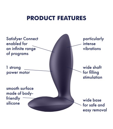Satisfyer - Power Plug, Blue