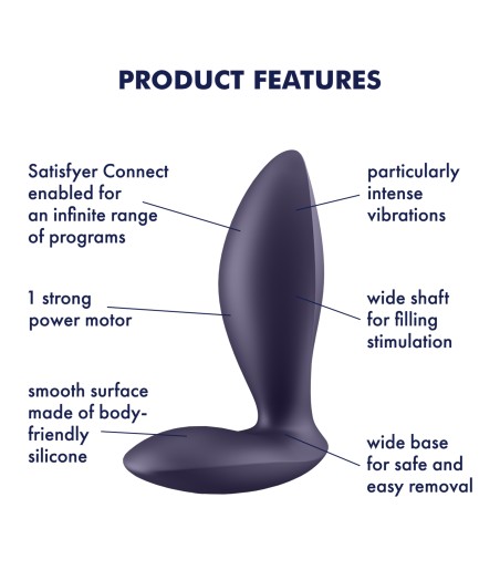 Satisfyer - Power Plug, Blue