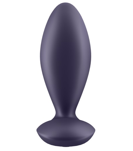 Satisfyer - Power Plug, Blue, i mjuk silikon