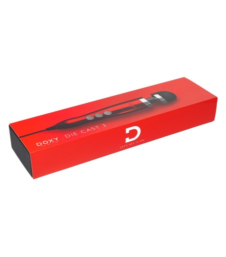 Doxy - Number 3 Wand Massager, Red