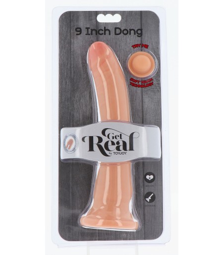 Get Real - Dual Density 9 Inch Dildo without Balls, extra mjuk dong.