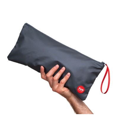 Fun Factory - Toybag, Large - Grey, förvaring för sexleksaker