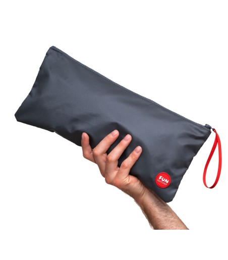 Fun Factory - Toybag, Large - Grey, förvaring för sexleksaker