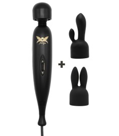 Turbo, Black Edition with 2 Attachments, stark med två munstycken