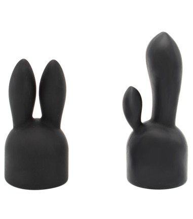 Pixey - Turbo, Black Edition with 2 Attachments, två munstycken i silikon