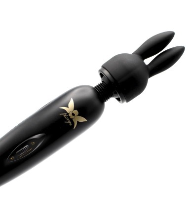 Pixey - Turbo, Black Edition with 2 Attachments, kaninmunstycke i silikon