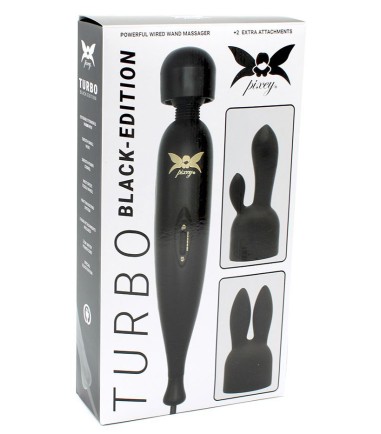 Pixey - Turbo, Black Edition with 2 Attachments