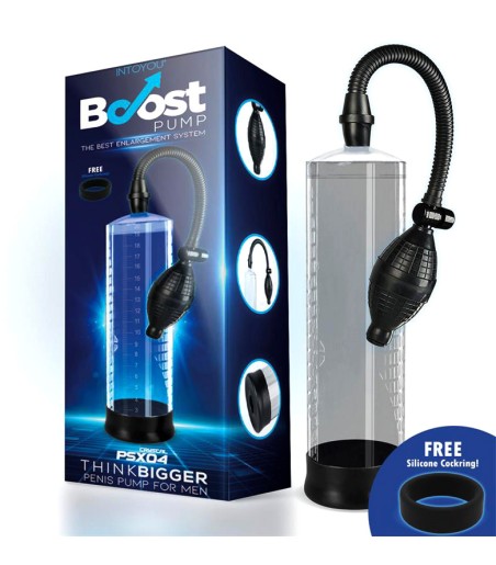 Boost - Penis Pump PSX04, penispump och enklare penisring