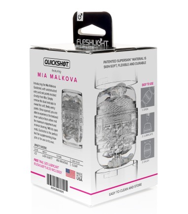 Fleshlight - Quickshot Mia Malkova + 100ml glid