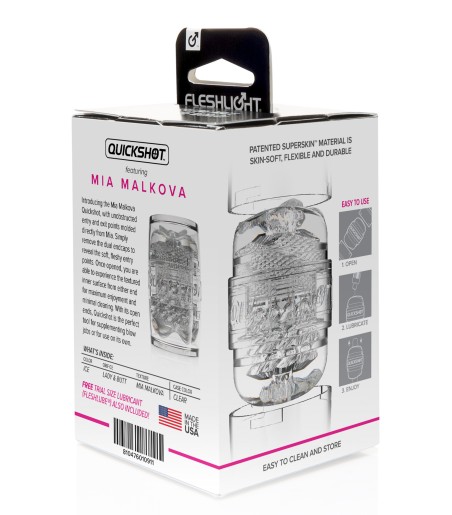 Fleshlight - Quickshot Mia Malkova + 100ml glid