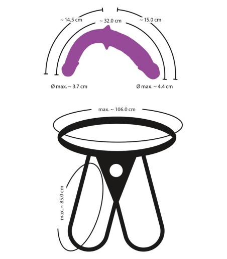 Super Soft Double Strap-On