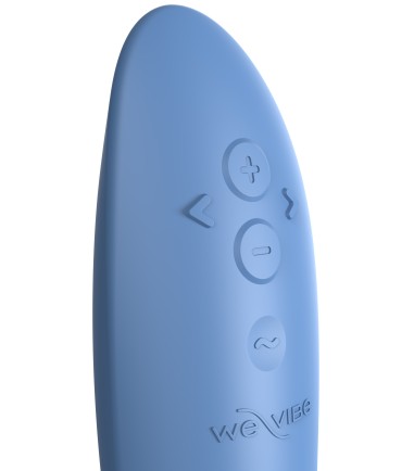 We-Vibe - Rave 2, Blue, integrerad eknappar i silikonet