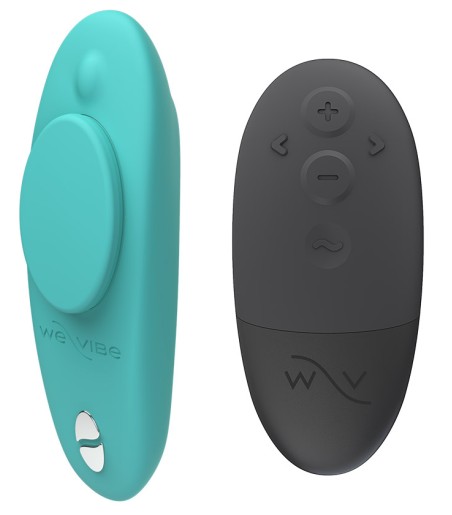 We-Vibe - Moxie+, Turquoise, med ny och svart fjärrkontroll