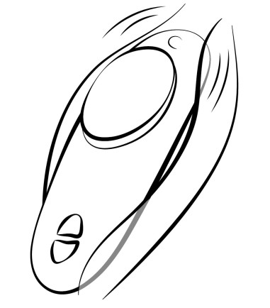 We-Vibe - Moxie+, Turquoise, klitorisvibrator